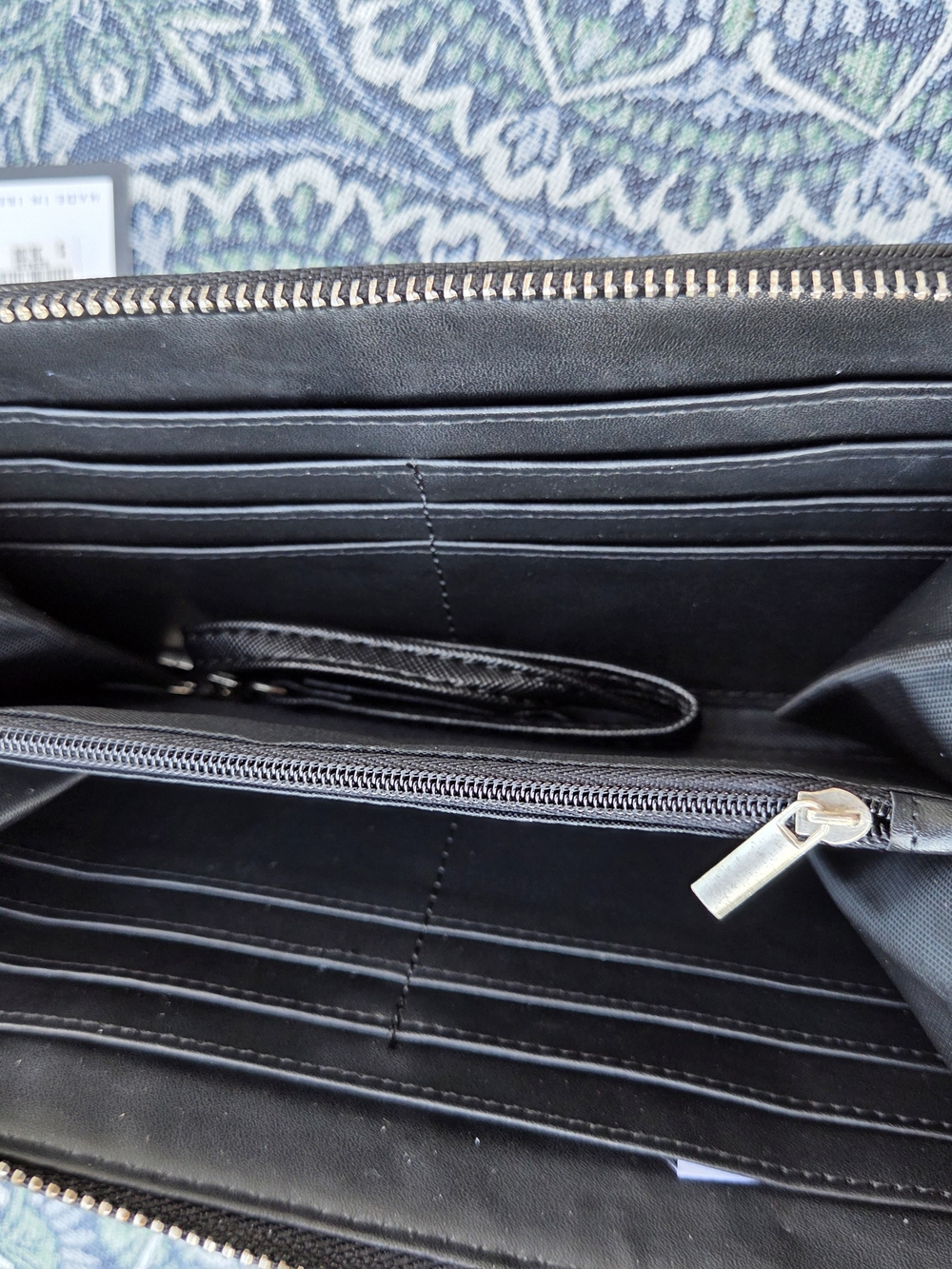 Mucros Weavers Women's Tweed Wristlet Wallet - Green, Brown, and Blue Brand New! - Picture 6 of 8